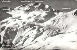 11523829 Parsenn Blick Von Gotschna Gegen Parsennhuette Weissfluhjoch Schwarzhor - Andere & Zonder Classificatie