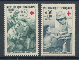 1508** Et 1509** Croix Rouge 1966 - Nuevos