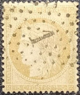 FRANCE Y&T N°59 Cérès 15c Bistre. Oblitéré étoile De Paris N°1 - 1871-1875 Cérès