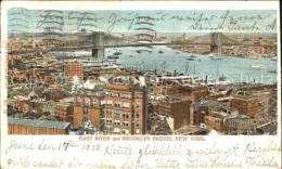 11520509 New_York_City East River And Brooklyn Bridge - Otros & Sin Clasificación