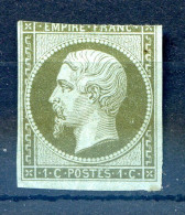 060524 FRANCE EMPIRE N° 11  NEUF *   Court Coté Nord 275€ - 1853-1860 Napoleon III