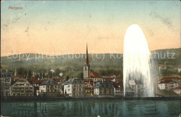 11520481 Horgen ZH Panorama Fontaene Horgen - Autres & Non Classés