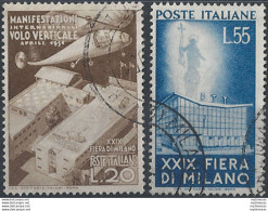 1951 Italia 29° Fiera Milano 2v. US Sass. N. 657/58 - 1946-60: Ungebraucht