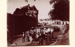 GUERANDE (Loire Atlantique) - Procession Fête (photo Années 30 Format 11,4cm X 8,3cm) - Lugares