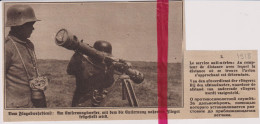 Oorlog Guerre 14/18 - Afstandsmeter Vliegtuigen, Compteur De Distance - Orig. Knipsel Coupure Tijdschrift Magazine -1918 - Ohne Zuordnung