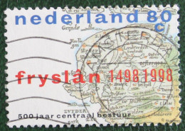 80 Ct 500 Jaar Fryslan Friesland NVPH 1767 (Mi 1660); 1998 Gestempeld / USED NEDERLAND / NIEDERLANDE - Gebruikt