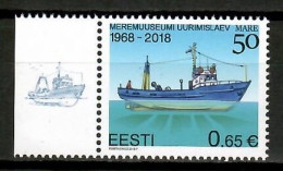 Estonia 2018 / Ships MNH Barcos Schiffe Bateaux / Cu13122  18-25 - Schiffe