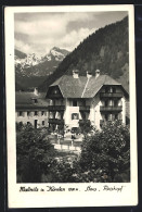 AK Mallnitz In Kärnten, Hotel-Pension Haus Rosskopf  - Autres & Non Classés