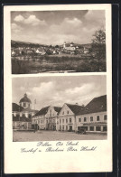 AK Pöllau /Ost Stmk., Gasthof U. Bäckerei Peter Heschl, Hauptplatz 4  - Andere & Zonder Classificatie