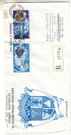 T.A.A.F. - Lettre Recom De 1978 - Oblit Martin De Vivies - Télemesure - Satellites - Valeurs 28,50 € ( 25 + 3,50 ) - Cartas & Documentos