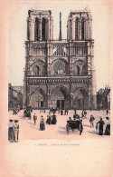 75 - PARIS - Facade De Notre Dame - Rajout De Brillants - Notre-Dame De Paris