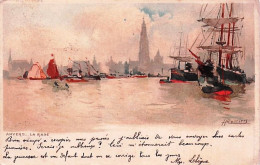 ANVERS - ANTWERPEN - Illustrateur Henri Cassiers - La Rade - 1900 - Antwerpen