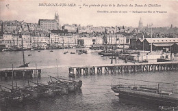 62 - Pas De Calais - BOULOGNE Sur MER - Vue Generale Prise De La Batterie Des Dunes De Chatillon - Boulogne Sur Mer