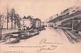 NAMUR - La Sambre Et Le Donjon - Vue Prise Du Vieux Pont - Namur
