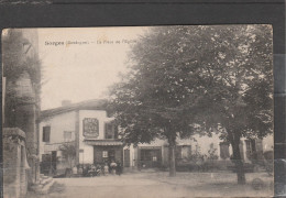 24 - SORGES - La Place De L' Eglise - Sonstige & Ohne Zuordnung