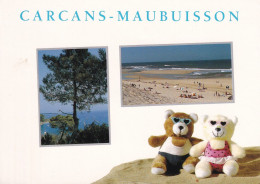 33 Carcans Maubuisson Avec Oursons En Peluche - Carcans