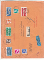 Suisse - Lettre Recom De 1936 - GF - Oblit Bern 12 - Valeur 107 € ++ - Briefe U. Dokumente