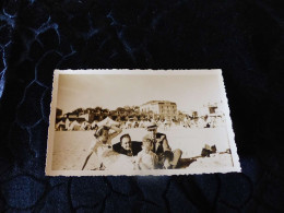 P-463 , Photo, Les Sables D'Olonne, Groupe Sur La Plage , 1938 - Anonymous Persons