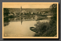  Profondeville  La Meuse Et Bateau  Le Touriste (scan Recto-verso) QQ 1113 - Profondeville