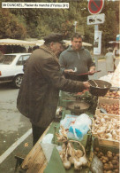 YERRES Le Placier Du Marché Mr DUNCKEL  Photo J.m CHLEPKO (scan Recto-verso) QQ 1110 - Yerres