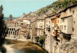 Pont En Royans Les Vieilles Maisons Surplombant La Bourne (scan Recto-verso) QQ 1101 - Pont-en-Royans