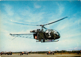 Helicoptere Leger ALOUETTE Aerospatiale (scan Recto-verso) QQ 1155 - Helicopters