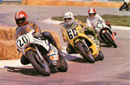 MOTO COURSES SUR ROUTE CHARLES MORTIMER / JEAN PAUL BOINET / KORK BALLINGTON  (scan Recto-verso) QQ 1154 - Motorbikes