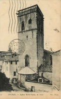 84  ORANGE église Notre Dame La Tour   (scan Recto-verso) QQ 1148 - Avignon