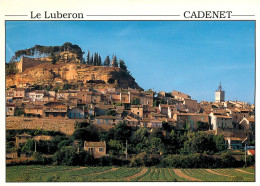 CADENET (84 VAUCLUSE) Pittoresque Village Du Sud Du LUBERON - Vue Générale    (scan Recto-verso) QQ 1147 - Cadenet