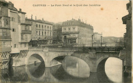 81  CASTRES LE PONT ET LE QUAI DES JACOBINS (scan Recto-verso) QQ 1142 - Castres