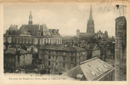 79 NIORT  Vue Vers L'hotel De Ville Et Notre-Dame Prise Du Donjon  (scan Recto-verso) QQ 1140 - Niort