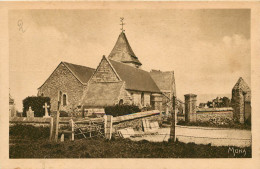 76- VARENGEVILLE Sur MER  L'Eglise Et Le Cimetière Marin    (scan Recto-verso) QQ 1134 - Varengeville Sur Mer