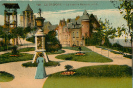 76 - Le TREPORT  Le Jardin Public   (scan Recto-verso) QQ 1134 - Le Treport