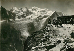 74   CHAMONIX . LE MONT BLANC VU DE LA TERRASSE DU BREVENT   (scan Recto-verso) QQ 1132 - Chamonix-Mont-Blanc