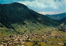 74 CHATEL Vue Generale Aerienne     Carte Vierge  (scan Recto-verso) QQ 1131 - Châtel