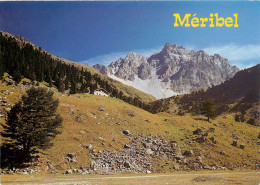  73. MERIBEL . ALLUES Vallée De Méribel  L' Aiguille Du Fruit Et Chalet  (scan Recto-verso) QQ 1130 - Autres & Non Classés