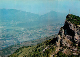 73 - LA CROIX DU NIVOLET ET LE LAC DU BOURGET Vue Aerienne   (scan Recto-verso) QQ 1130 - Other & Unclassified