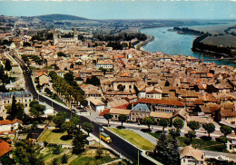 71 . TOURNUS - Vue Générale Aérienne -    (scan Recto-verso) QQ 1127 - Autres & Non Classés