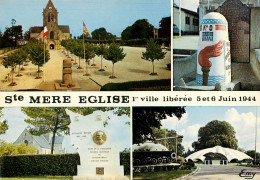 50 SAINTE MER L'EGLISE Multivue  (scan Recto-verso) QQ 1125 - Sainte Mère Eglise