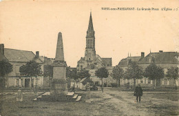 49 NUEIL SOUS PASSAVANT LA PLACE ET L EGLISE AUX ENVIRONS DE VIHIERS Carte Rare  (scan Recto-verso) QQ 1124 - Autres & Non Classés