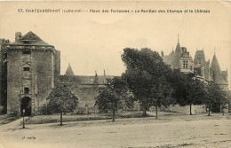44 CHATEAUBRIAND  PLACE DES TERRASSES  Le Pavillon Des Champs Et Le Chateau  (scan Recto-verso) QQ 1119 - Châteaubriant
