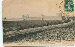 AIGUES MORTES Les Remparts Pris Du Levant  (scan Recto-verso) QQ 1192 - Aigues-Mortes