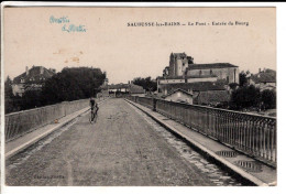 40 - Saubusse Les Bains Le Pont Entree Du Bourg - Cartes Postales Ancienne - Otros & Sin Clasificación