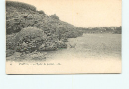 PORNIC LE ROCHER DU JARDINET,  Peche Au Carrelet Carte Vierge   (scan Recto-verso) QQ 1191 - Pornic