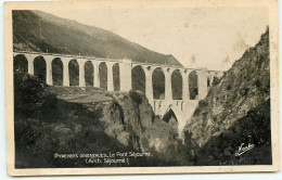 FONTPEDROUSE Le Pont Séjourné  édition NARBO ( Scan Recto Verso) Carte Rare  QQ 1183 - Otros & Sin Clasificación