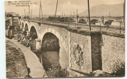 HENDAYE Le Pont Du Chemin De Fer International  (scan Recto-verso) QQ 1179 - Hendaye