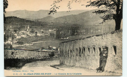 SAINT JEAN PIED DE PORT Chemin De La Citadelle (scan Recto-verso) QQ 1179 - Saint Jean Pied De Port