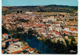 Courpière . Vue Générale Aérienne  (scan Recto-verso) QQ 1178 - Courpiere