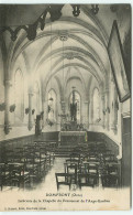 DOMFRONT INTERIEUR DE La Chapelle Du Pensionnat De L'ange Gardien ED G HUBERT (scan Recto-verso) QQ 1175 - Domfront