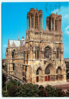 Reims Facade Sur Ouest De La Cathedrale   (scan Recto-verso) QQ 1164 - Reims